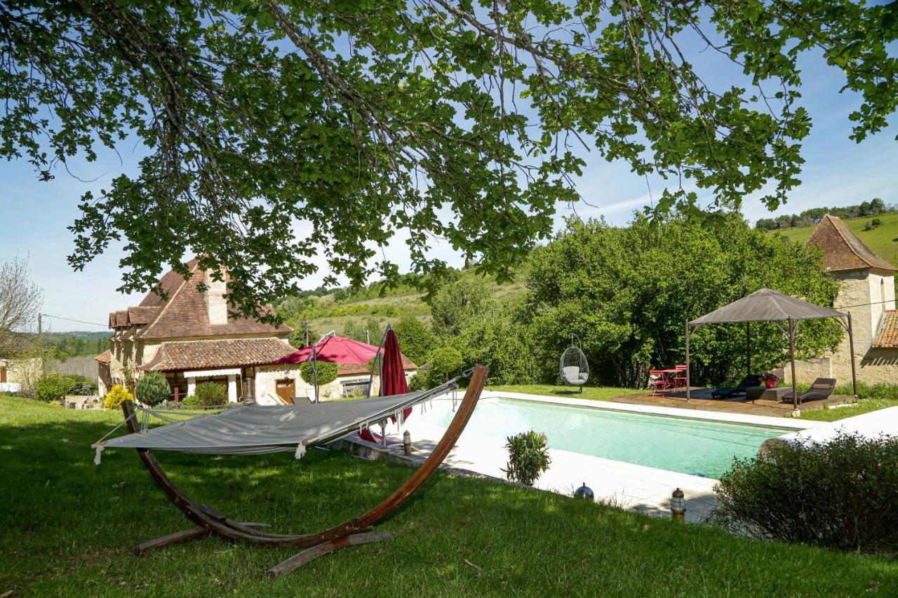 Bed and Breakfast Domaine Du Bourg Salon Exterior foto