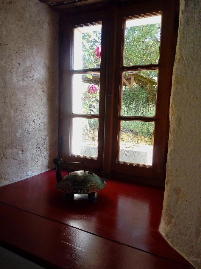 Bed and Breakfast Domaine Du Bourg Salon Exterior foto
